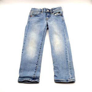 Old Navy Karate Boys Jeans Size 5 Light Wash 22" Waist, Inseam 16" Play School